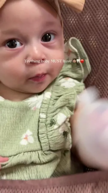 This teether has been a lifesaver. My baby started teething at 3 months old and nothing was working until we got this. Her grip and hand coordination have improved so much. Her gums are getting the relief they deserve so more smiles and less tears! 4 textures so they can pick and choose what feels good to them. The price is so affordable if you are in the teething trenches right now- give this a try! 👶🏽🦷🤩 @Dr.isla America @Dr.isla #teether #babiesoftiktok #teethingbaby #teethinghacks #babyessentials 