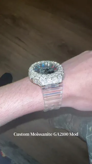 Don’t say I didn’t try to tell you🤷🏻‍♂️ #ucciyojewelry #moissanitegshock #moissanitewatch #moissanite #ga2100 