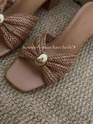 Obsessed! Love love ✨💗 #summervibes  #summerheels #kittenheels #fyp #girlytok 