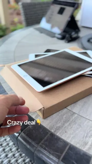 Upgrade your setup with this refurbished iPad 📱✨ Perfect for streaming, school, gaming, watching videos, social media, or everyday use. Smooth performance, classic Apple quality, and ready to go right out of the box. #iPad #Apple #TechTok #TikTokShop #GadgetFinds 