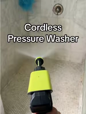 Use this cordless pressure washer to clean your car, your shower, concrete… Works on everything! Chargeable and powerful!  #dealsforyoudays #summervibes #pressurewash #pressurewasher #cordlesspressurewasher 