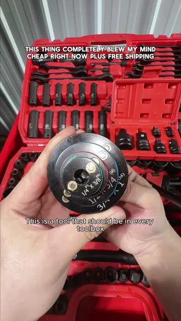 Right now, the price is killer and shipping is free！ The Father's Day gift he'll actually use!   Handy tool that I would have used many times before if I had it The ultimate Chrome Moly set for tight spots. 🏎️💨 The low-profile tool your garage has been missing! 🛠️  Stop wasting space with those bulky old adapters! 😤 2026 Upgraded Low Profile Impact Socket Adapter Set, 4PC Stubby Drive Ratchet Adapter Kit 3/8" to 1/2", 1/4" to 3/8", 1/2" to 3/4",3/4" to 1" for Tight Spaces #tooloftheday  #hardwaretools #toolsofthetrade  #fathersdaygift  #tiktokshopmemorialday 