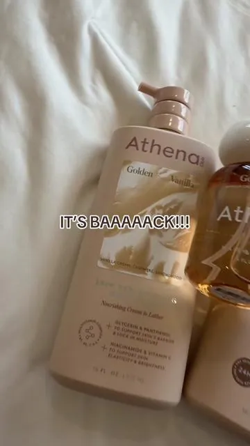 #athenaclub golden vanilla starter set #tiktokshop #dealsforyouday #tiktokshopcreatorpicks #summerwins 