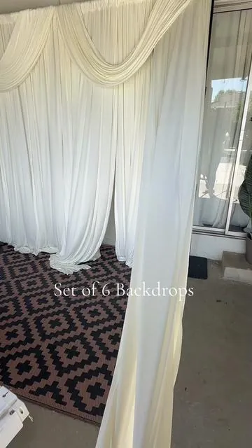 Backdrops #backdrops #curtains #decoration 