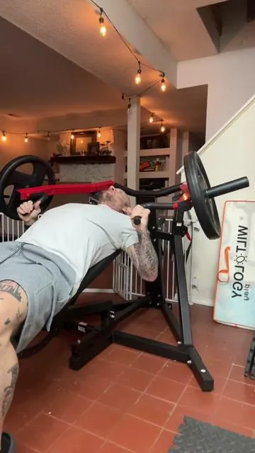 Chest prsss machine. Great for home gyms. 