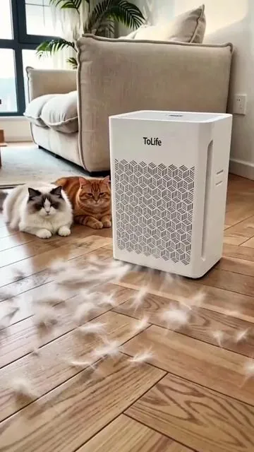 A home with pets. Air without compromise.#petairpurifier #petlovers #pethaireverywhere #airpurifier #SummerVibes 
