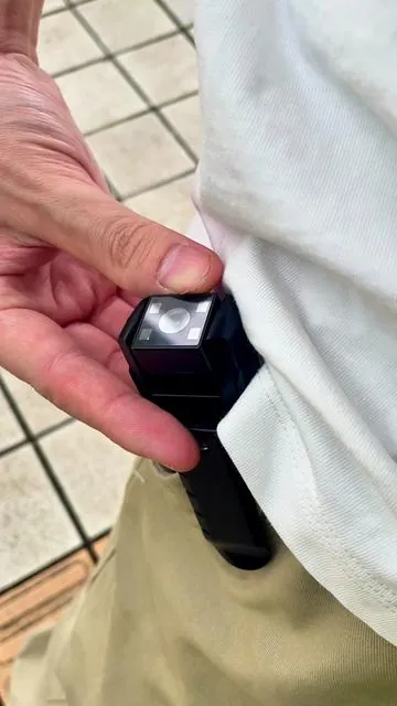 Wireless 1080P Vlog Body Camera, Wearable Body Cam with Night-Vision & 180° Rotation Lens! #VlogCamera #OutdoorAdventures #NightVision #SportsCam #TravelEssentials  
