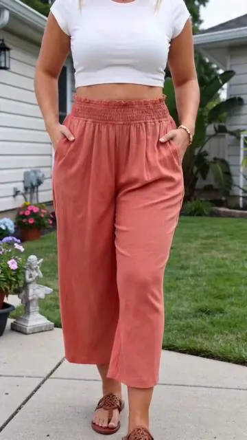 #capri #loosefit #ootd #boho #outfitinspo 