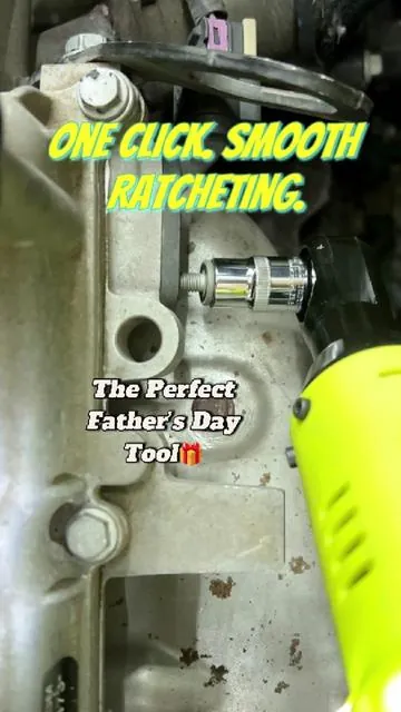 If you work on cars or do DIY projects…you NEED one of these. #fathersdaygift #SummerVibes #electricratchetwrench #ratchetwrench #cartools 