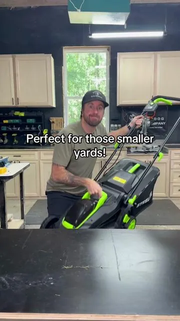Little yard, this is all you need! #dealsforyoudays #fathersdaygift #lawncare #lawnmower #summerwins 