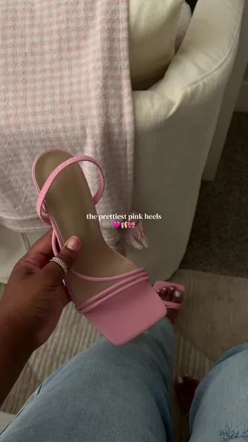 Starting my heel collection 🩰🎀🩷  #heeltok#pinkheels#summerheels#goingoutheels #girlytok  