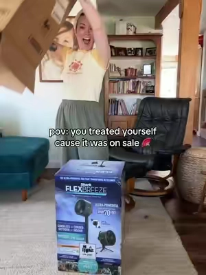 Go check your coupons rn 👀 #sharkflexbreeze  #sharkhome #mistingfan  #cordlessfan #dealsforyoudays 