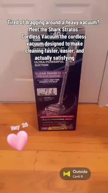 Upgrade your cleaning routine with the powerful Shark Stratos Cordless Vacuum ✨ Designed with strong suction, anti-hair wrap technology, and flexible cleaning features, this cordless vacuum makes cleaning carpets, hardwood floors, pet hair, and tight spaces effortless. Lightweight, sleek, and powerful — it’s the perfect everyday cleaning companion #SharkVacuum #SharkStratos #CordlessVacuum #CleaningTok #tiktokmademebuyit 
