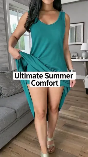 Summer Casual Sleeveless Backless Long Dress with Pockets, Loose Fit Comfortable Slimming Home Wear, Versatile Everyday polkadotmaxidress plussizevacationoutfits 2in1gown womenpartydress moda2000dress dressesyouneed sheinmaxidress curvyvacationdress curvysummerdress springbreakdress