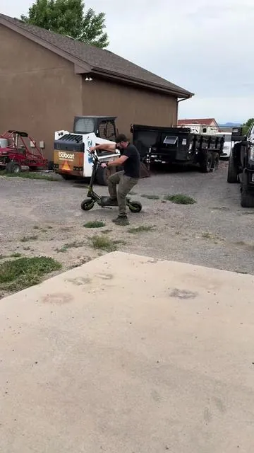 Unboxing and assembly of this All 1 Terrain Electric Scooter, 1500W Powerful Motor, 52V/20Ah Battery, Up to 34 MPH, 43 Miles Long Range, Dual Shock Absorption & Front and Rear Disc Brakes, 11" Anti-Slip Off-Road Tires, 3-Second Folding Foldable Off-Road E-Scooter. @INSDRGN #escooter #electricscooter #Outdoors