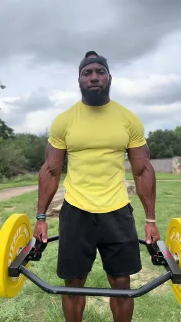 People always ask me how I got this strong. Honestly, adding this Sunny Health and Fitness Olympic Hex Trap Bar to my garage gym changed everything. I use it for deadlifts, shrugs, rows, lunges, step ups, squats, calf raises, and farmer carries. One bar gives me full body strength training without needing a bunch of different machines. The swivel handles feel more natural on my wrists during heavy lifts, the neutral grip feels strong and comfortable, and the hex design helps movements feel smoother and more controlled. This has easily become one of the most useful pieces of equipment in my home gym. @SunnyHealthFitness  #deadlifts #homegym #strengthtraining #homegymequipment #garagegym
