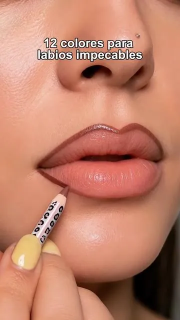 Full 12-Color Lip Liner Set #tiktokshop #fyp 