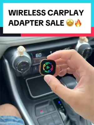 The 2026 adapter has so many upgrades! #carplay #wirelesscarplay #tiktokshopcreatorpicks #tiktokshopdealsforyoudays #carplayadapter 