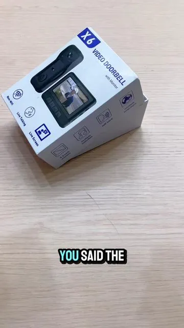 I don’t miss my old WiFi doorbell at all #NoWiFiDoorbell #videodoorbell #doorbellcamera #securitycamera #timbreconcamara           ml-0527-2-lyk