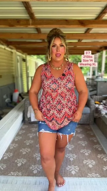 The most flattering summer tank!! #tiktokshopcreatorpicks #tiktokshopmemorialday #dealsforyoudays 
