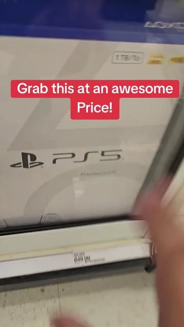 #ps5 #deal #savings #playstation #gamingconsole 