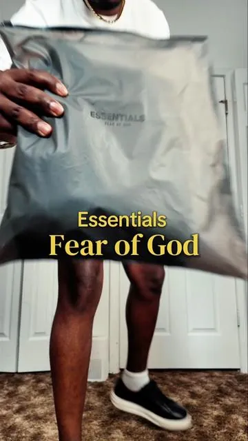 Fear of God Essentials Sweatshorts on sale now do t gorget to scoop them up as you restock your summer outfits  #fearofgod #essentials #shorts #dealsforyoudays #tiktokshopmemorialday  