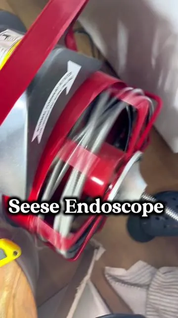 SEESE Industrial Endoscope Borescope Camera with Light – HD Inspection Camera for Pipes, Engines & Tight Spaces Inspect hard-to-reach areas with the SEESE industrial borescope camera featuring a 4.3” HD display, 8 LED lights, and a 16.5FT semi-rigid cable for detailed viewing inside pipes, drains, engines, walls, HVAC systems, and more. Designed for easy plug-and-play use with no WiFi, phone, or app required, this waterproof inspection camera includes magnetic, hook, and mirror attachments to help retrieve items and inspect tight spaces with precision. Built for DIY repairs, automotive work, plumbing, and home maintenance. #borescope #inspectioncamera #tools #tooltok #mechanictools @SEESE Store 
