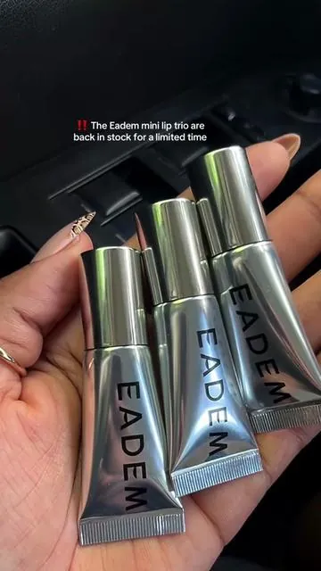 Glad I grabbed them for before they sell out again. #eadem #eademlechouchou #eademlipbalm #lipgloss #eademminiset 