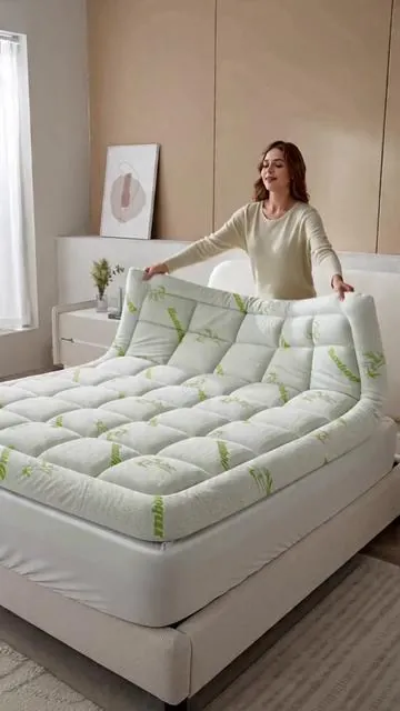 ¿Sudas mientras duermes? ¡Necesitas este capa de enfriamiento de bambú! Es la mejor pequeña inversión. Me dormí sobre esto anoche y fue muy cómodo. ¡Tengo una cama de tamaño king y estoy obsesionada! ¡Echa un vistazo ahora! ¡Compra a través del enlace de abajo! #airmattress #hybridmattress #sleepnumberbed #coolingmattress #coolingpillowcases #purplemattress #coolingpillowcase #purplemattressreview #temperaturecontrolcomforter #coolingpillows