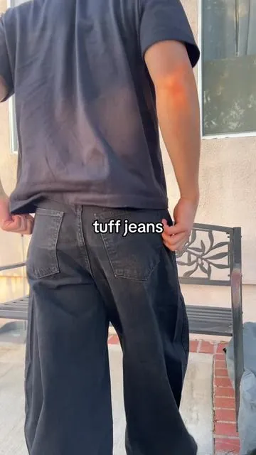 baggy tuff jeans #baggy #baggyjeans #jeans #baggypants 
