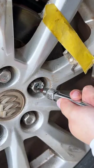 Stop struggling with that rusted, seized nut. All you need is a socket and an impact wrench—just a few seconds, and that stripped nut is history.#DIYTools#MechanicLife#GarageRepair#ToolTips#FathersDayGift