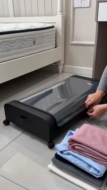 2-Pack Under Bed Storage Boxes#tiktokmademebuyit #tiktokshop #tiktok 