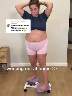 Replying to @aguilar.0820 fun way to workout at home!! #twistermachine #fyp #athomeworkout #workouts #dealsforyoudays 