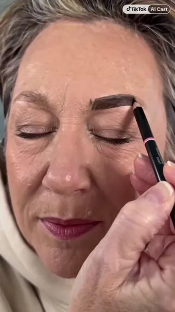 Waterproof eyebrow pen for mature skin, sparse brows, thinning brows, and disappearing brow tails. These beginner-friendly brow pens make natural hair-like strokes easy — even if you’ve struggled with other brow pens before. Smudge-proof, waterproof, 24-hour long-wear formula that stays put all day without looking harsh or drawn on. I’m wearing shade 01, and they’re in the TikTok Shop cart. #maturebeauty #over50beauty #sparsebrows #browtutorial #tiktokshopfinds