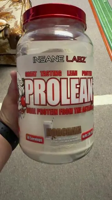 Prolean is the best flavored duel protein You’re gonna get hands down, we have 6 amazing flavors, you better get it while you can before it’s sold out. ##insanelabz##prolean