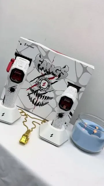 SUPRENT FANGS Assassin Edition Professional Hair Clipper & Trimmer Set, V10 Vector Motor with DLC Blades, Precision Fade Grooming Kit for Men @SUPRENT_PR #orlandoflorida #florida #barberia #tiktokshop #barberorlando 