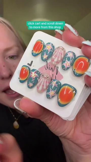 6. nailhaven usa. nailhaven press on nails. nail haven press on nails. Best press on nails. Handmade press on nails. Handpainted press on nails. Acrylic press on nails. Summer press on nails. Fourth of July press on nails. Press on nail recommendations. Short almond press on nails. Short press on nails. @Nail Haven #nails💅 #pressonnails 