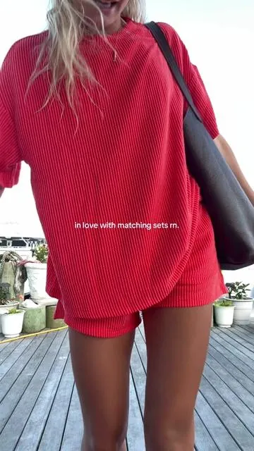 LOVE matching sets sm rn !! #summer #jerseyshore #coffee #set 