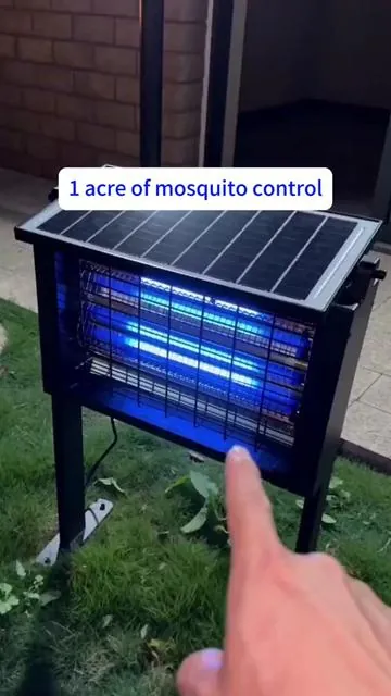 SolarMosquitoKillerLampOutdoor-20WHigh-PowerWaterproofInsectZapper.#mosquitos#patio#Summervibes☀️#tiktokshop#outdoorliving 
