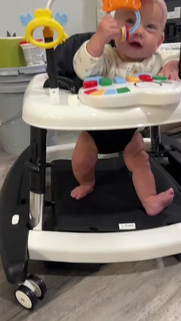 As a mom of four, I love baby gear that grows with my baby instead of being used for a few weeks and forgotten. This 5-in-1 activity walker can be used as a walker, bouncer, rocker, push walker, and feeding station—all in one setup. 🙌 The adjustable height grows with your baby, it folds down for easy storage, and the built-in toys keep little hands busy while you get a few things done around the house. One baby product. Five different ways to use it. 💕 #babygear #dealsforyoudays  #babyessentials #newmom #babyproducts 