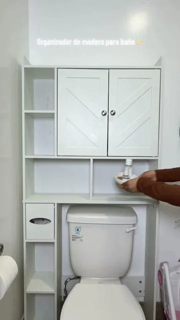 #homeorganization #storagesolutions #organizadordebaño #SummerVibes #hogar 
