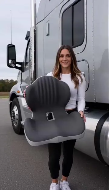 I sit quietly on this cushion and extend my time in comfort #summerwins #dealsforyoudays #memoryfoam #driving 