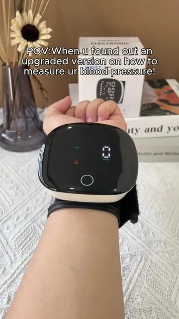 This wrist-based blood pressure monitor is compact in size and can also measure your heart rate 💓. You can check your health status at any time, and get an overview of your condition in just a few seconds. #usa #fyp #tiktokshop #freeshipping #bloodpressure 