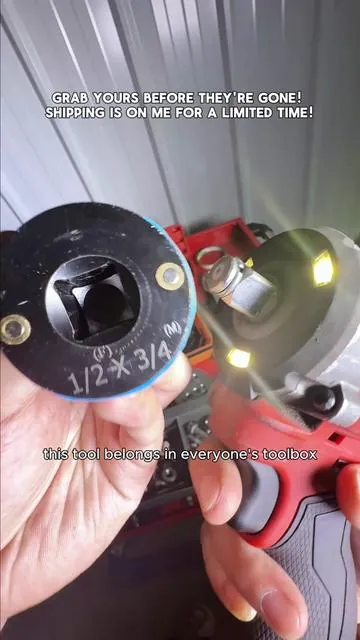 If you tore the place apart just to find a ten-millimeter socket and it doesn't even match your wrench, what are you gonna do? Right now, the price is killer and shipping is free！ The Father's Day gift he'll actually use!   Handy tool that I would have used many times before if I had it The ultimate Chrome Moly set for tight spots. 🏎️💨 The low-profile tool your garage has been missing! 🛠️  Stop wasting space with those bulky old adapters! 😤 2026 Upgraded Low Profile Impact Socket Adapter Set, 4PC Stubby Drive Ratchet Adapter Kit 3/8" to 1/2", 1/4" to 3/8", 1/2" to 3/4",3/4" to 1" for Tight Spaces #tooloftheday  #hardwaretools #summerwins   #dealsforyoudays  #fathersdaygift 
