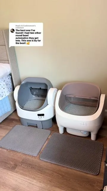 Replying to @Cadensmom simple< complicated If you’ve been avoiding automatic litter boxes, because of the apps, set up, or confusion… This is the one you want! No Wi-Fi, no app, just plug it in and go. Self cleaning, budget, friendly, perfect for seniors, busy, pet owners, or anyone tired of “smart everything” #catlitterbox #automaticlitterbox #petgadgets #litterbox #catmom @Warcat Pro 