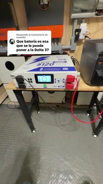 Respuesta a @Leandro 😳 ¿Sabías que ya puedes ponerle baterías de sistemas solares a tu EcoFlow Delta 3? Esto cambia TODO 🔋⚡ #EcoFlow #Delta3 #DeltaPro3 #WattCycle #EnergiaSolar         