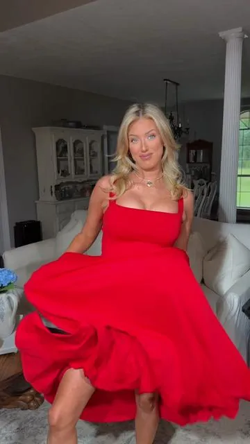 This one is seriously so flattering!! @OYS_US #dress #summervibes #dealsforyoudays #tiktokshopcreatorpicks #summerdress 