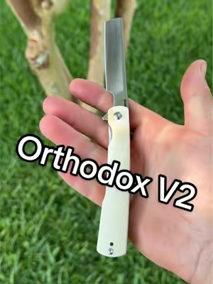 Artisan Cutlery Orthodox V2 with bovine bone handles and CPM S45VN steel. Classic looks, premium materials, and a pocket clip that ties the whole knife together. #ArtisanCutlery #PocketKnife #EDCGear #KnifeTok #EverydayCarry