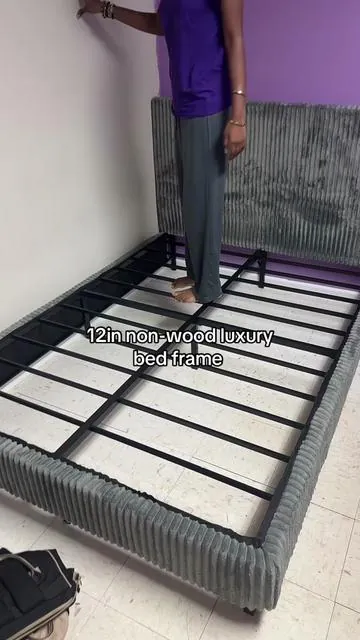 no breaking❌ no squeaking ❌ no overspending ❌ it’s a solid metal bed frame ✅ #dealsforyoudays #Amerlife #furniture @amerlifeofficial #tiktokshopblackfriday 