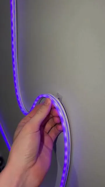 Comment any questions these ones are bangers #roomideas #roomdecor #ledlights #ropelights #budgetroom 